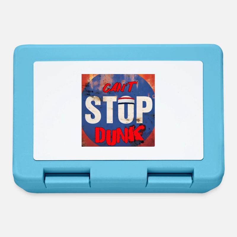 CAN'T STOP DUNK - Boîte à goûter - bleu saphir