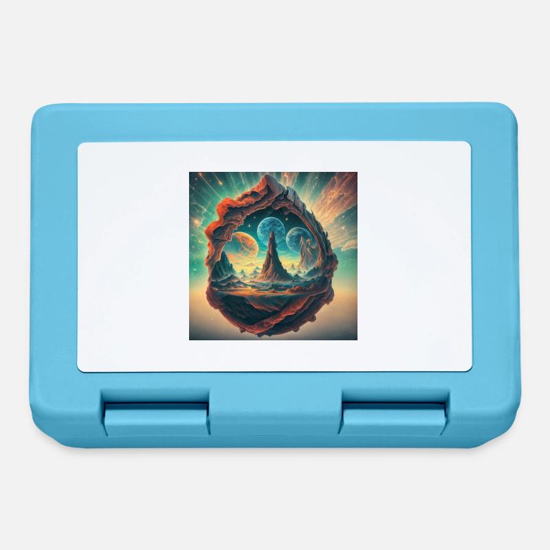 Magic Portal - Lunchbox - sapphire blue