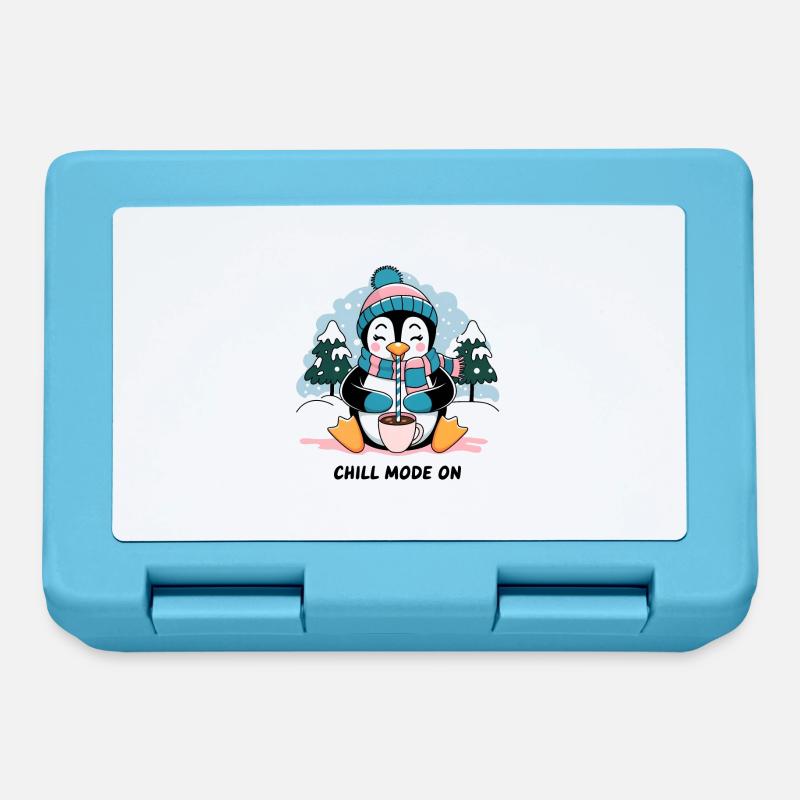 Chill Mode On - Lunchbox - sapphire blue
