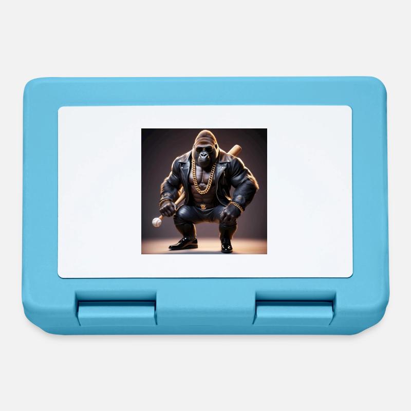 GorillaHero - Lunchbox - sapphire blue
