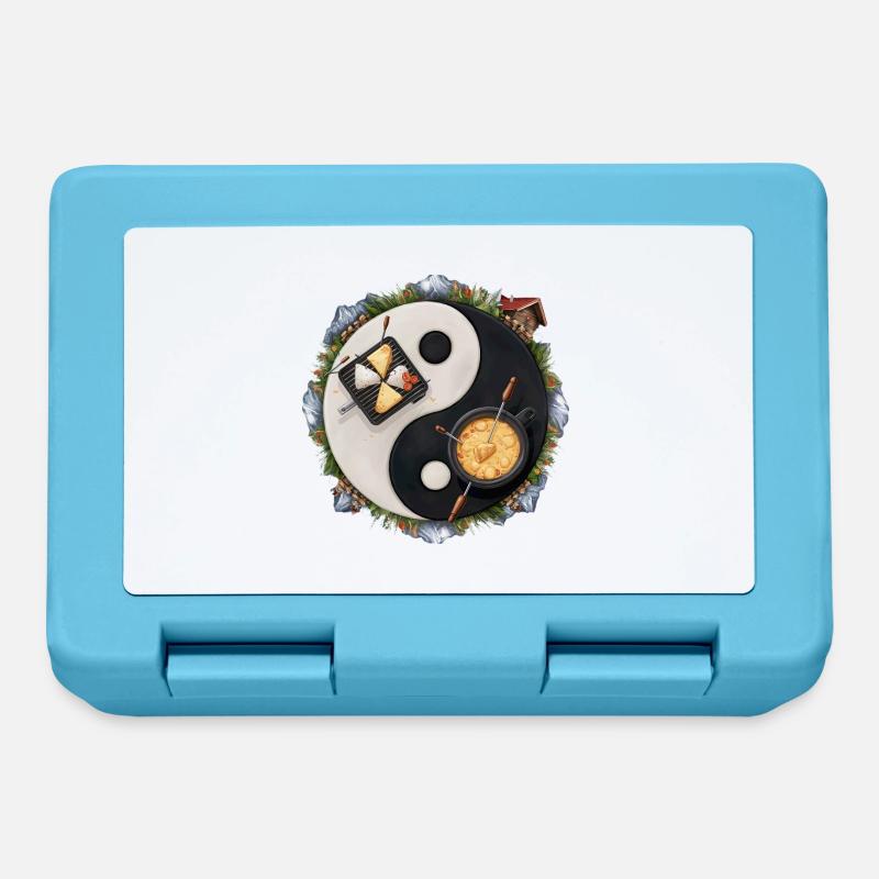 Yin Yang alpine - Lunchbox - sapphire blue