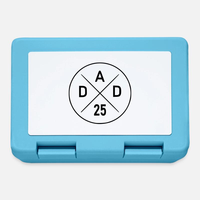 Dad 25 - Lunchbox - sapphire blue
