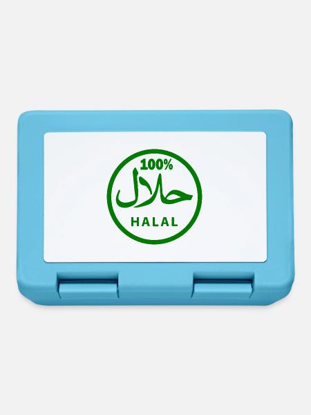 Halal - Brotdose - Saphirblau
