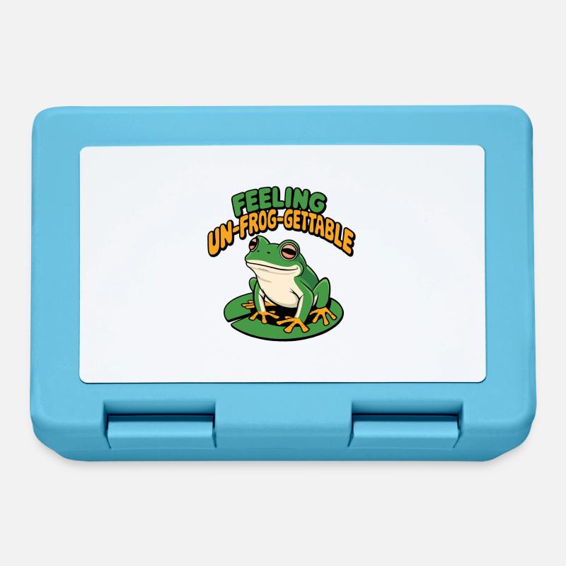 Unfroggettable - Lunchbox - sapphire blue