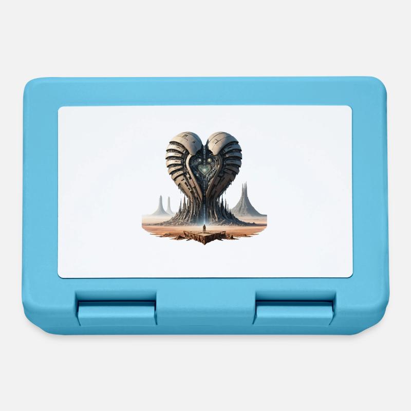 Cœur d’acier 634694 - Boîte à goûter - bleu saphir