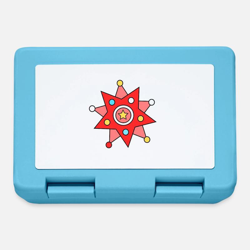Stars different - Lunchbox - sapphire blue