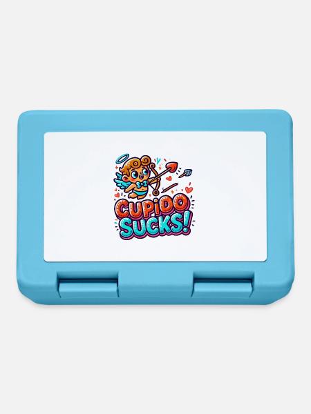 Cupido sucks - Brotdose - Saphirblau
