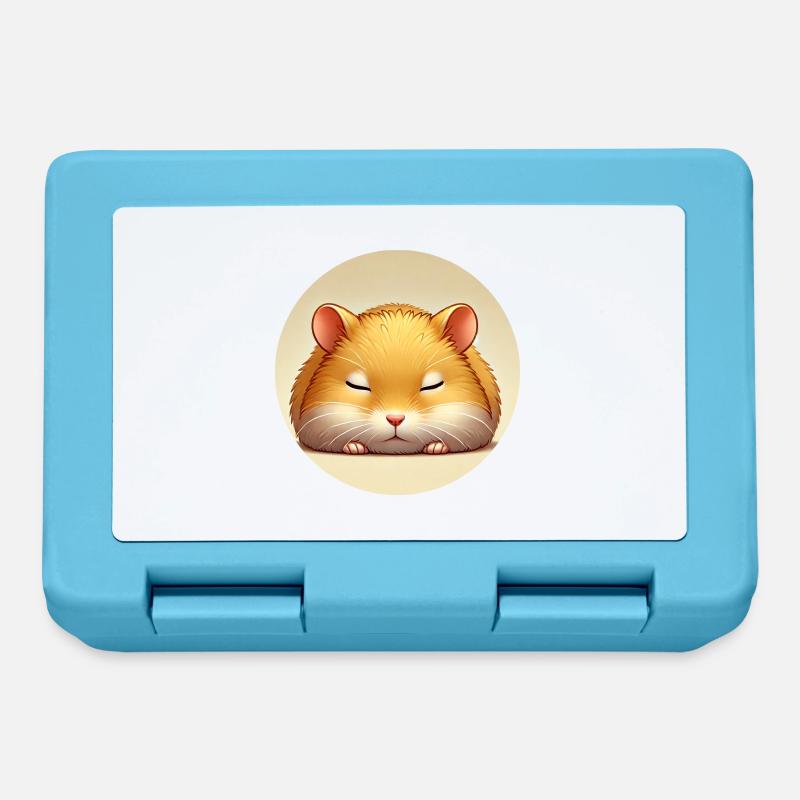 Hamster - Brotdose - Saphirblau