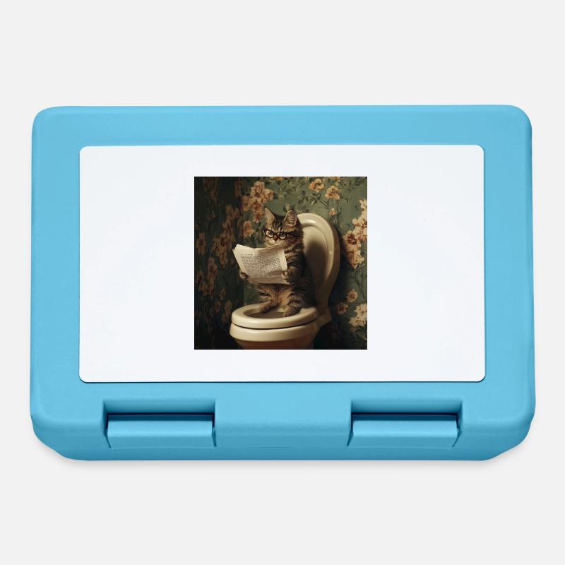 Litière - Boîte à goûter - bleu saphir