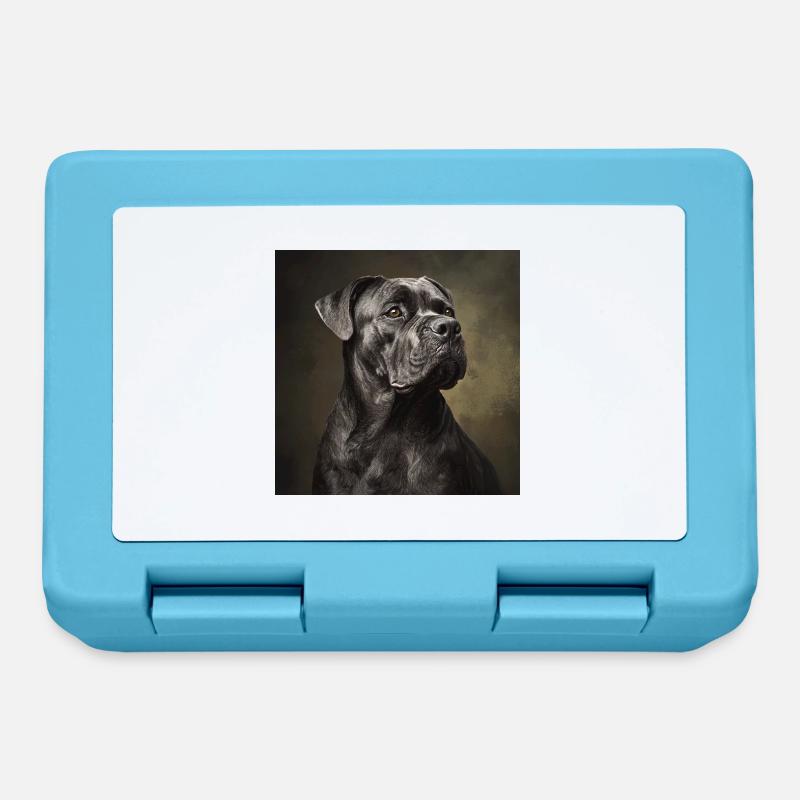 Cane Corso - Brotdose - Saphirblau