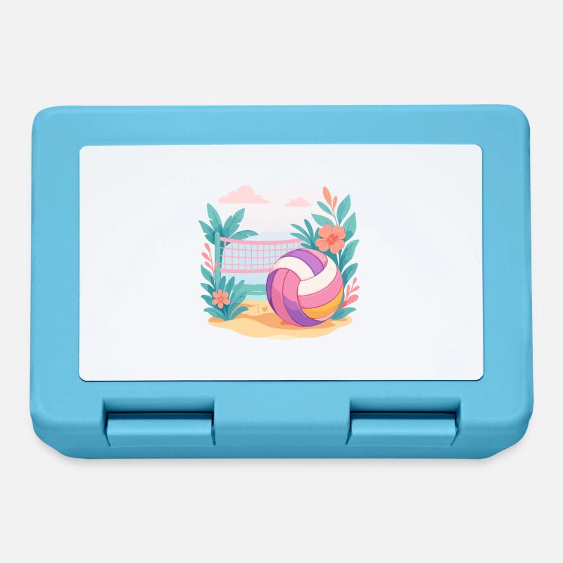 Sunset Spike – Beach Vibes Only - Brotdose - Saphirblau