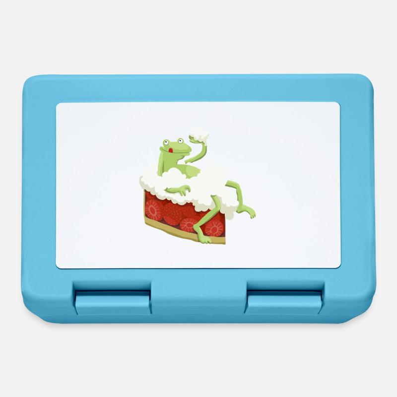 Kitchen Frog (nouveau) - Boîte à goûter - bleu saphir