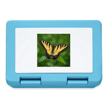 Eastern Tiger swallowtail - Lunchbox - sapphire blue - Front