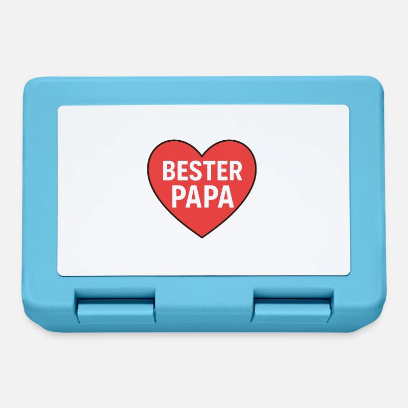 BESTER PAPA - Brotdose - Saphirblau