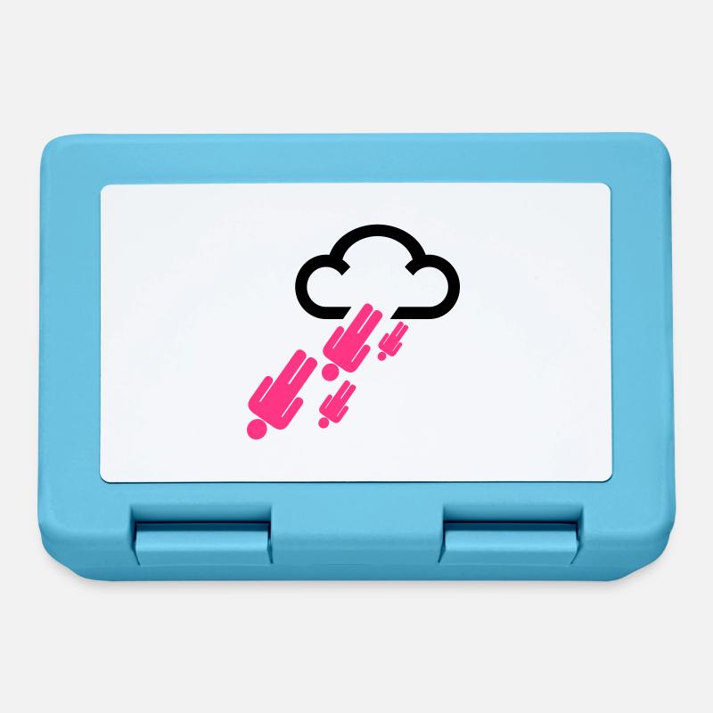 rainingmen - Lunchbox - sapphire blue