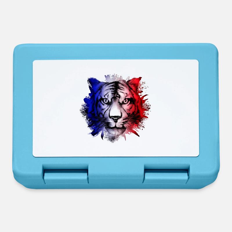 France - Boîte à goûter - bleu saphir