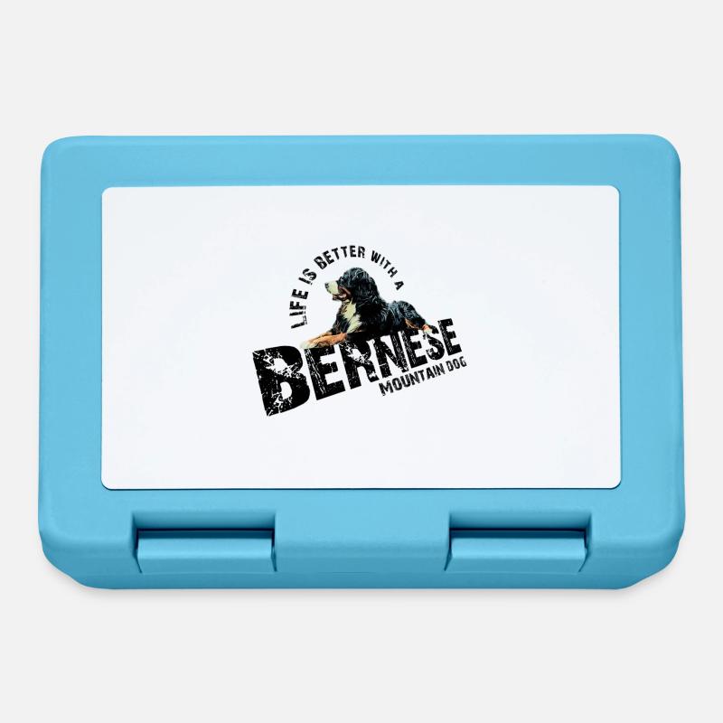 Bouvier bernois - Boîte à goûter - bleu saphir