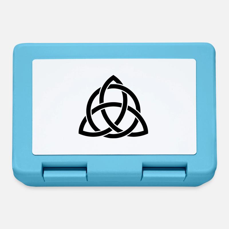 triquetra - Lunchbox - sapphire blue