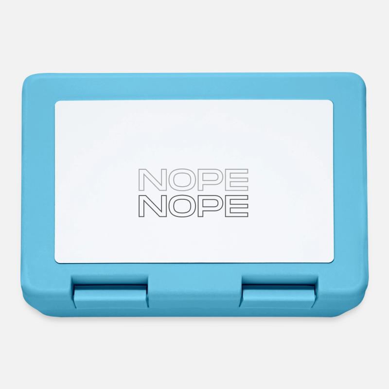 Nope - Brotdose - Saphirblau