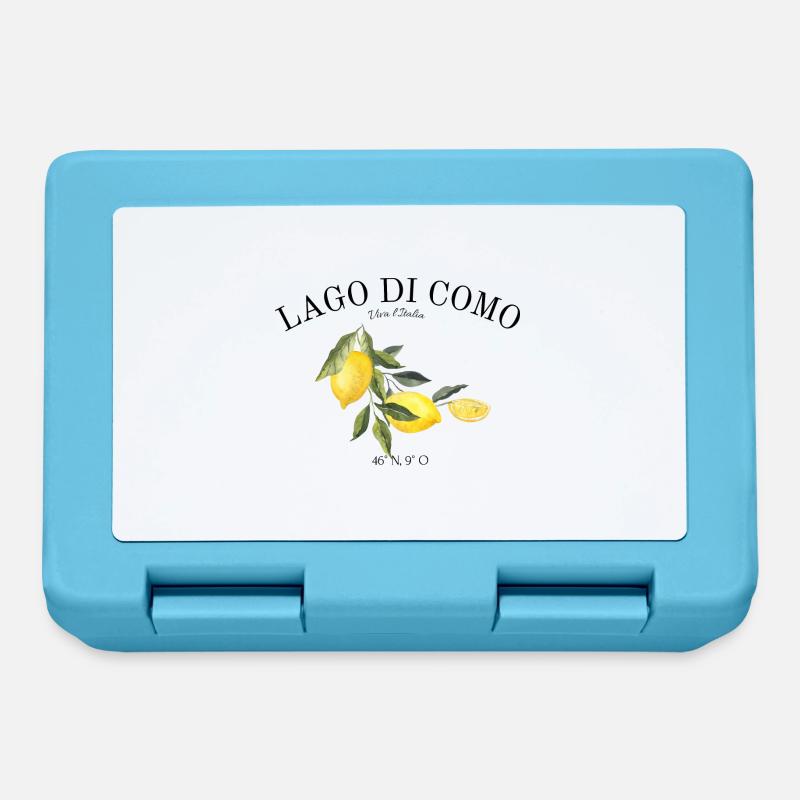 Lac de Côme - Vacances - Italie - Lago di Como - Boîte à goûter - bleu saphir