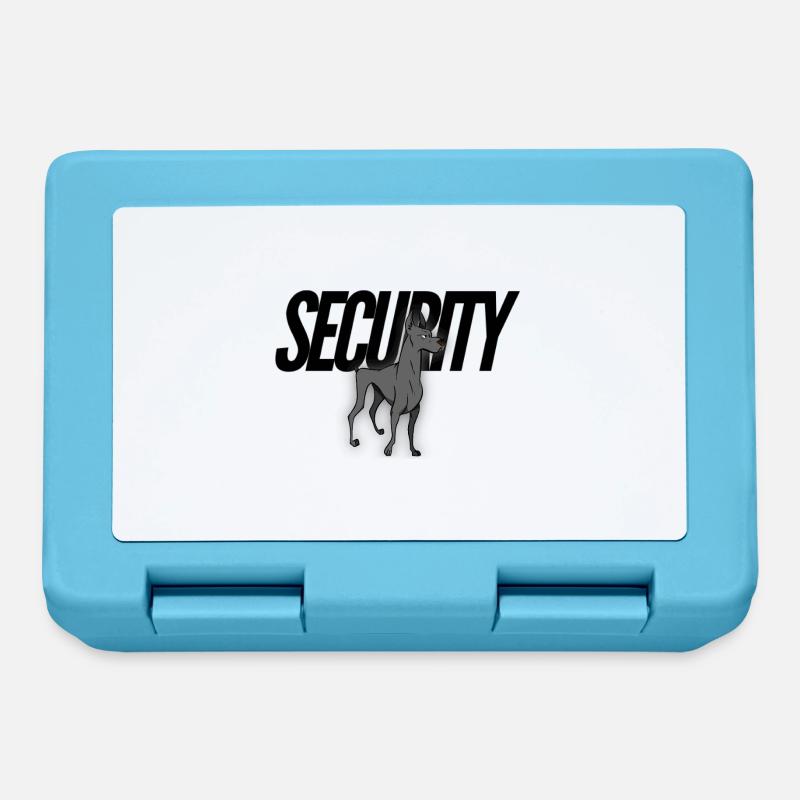 Security Dog - Brotdose - Saphirblau