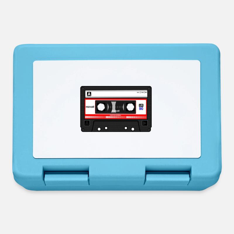 cassette compacte - Boîte à goûter - bleu saphir