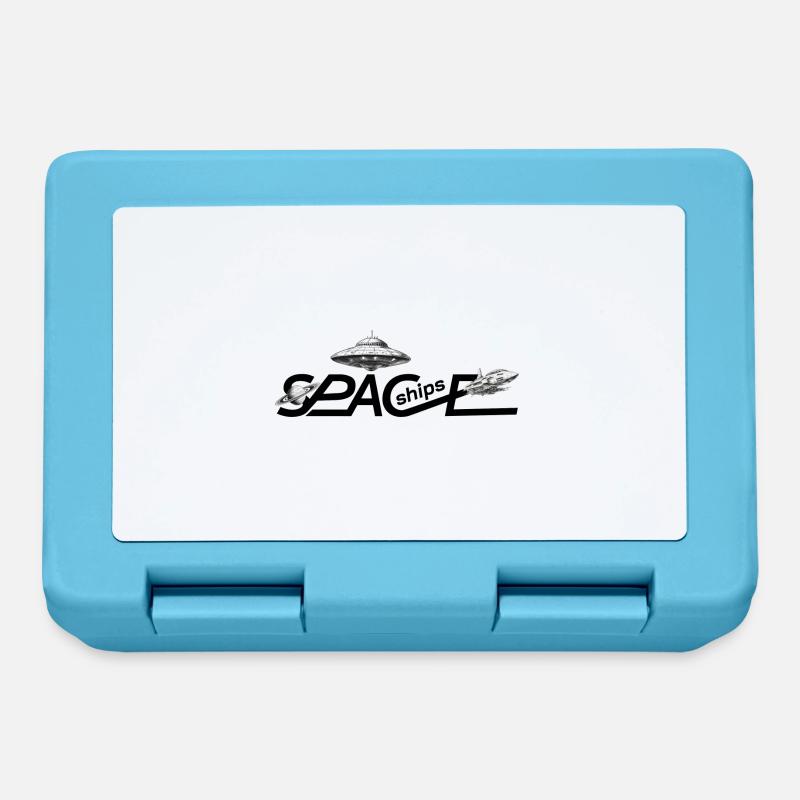 Space Ships - Brotdose - Saphirblau