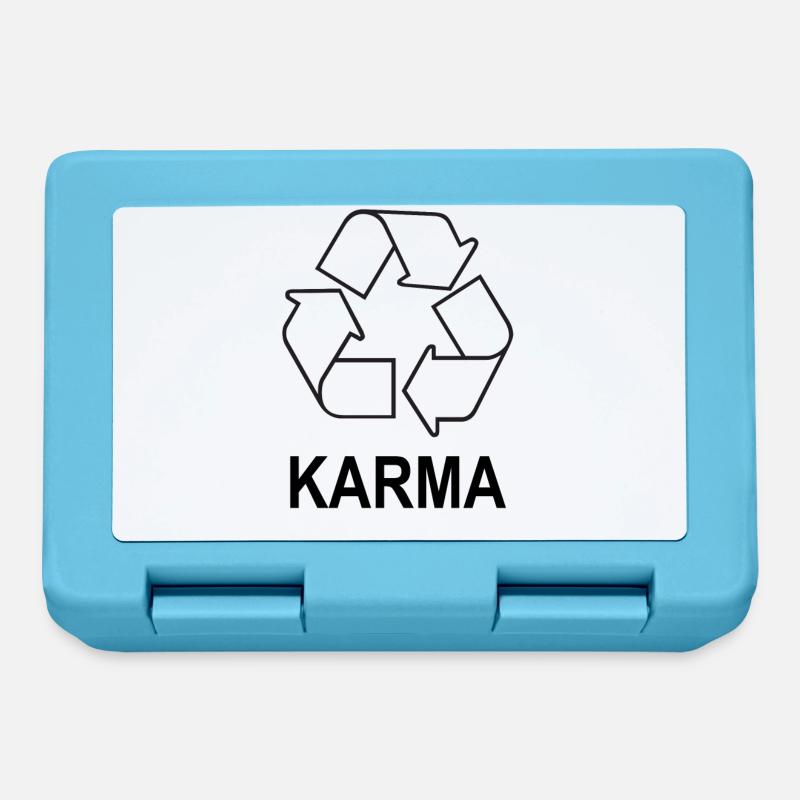 karma - Lunchbox - sapphire blue