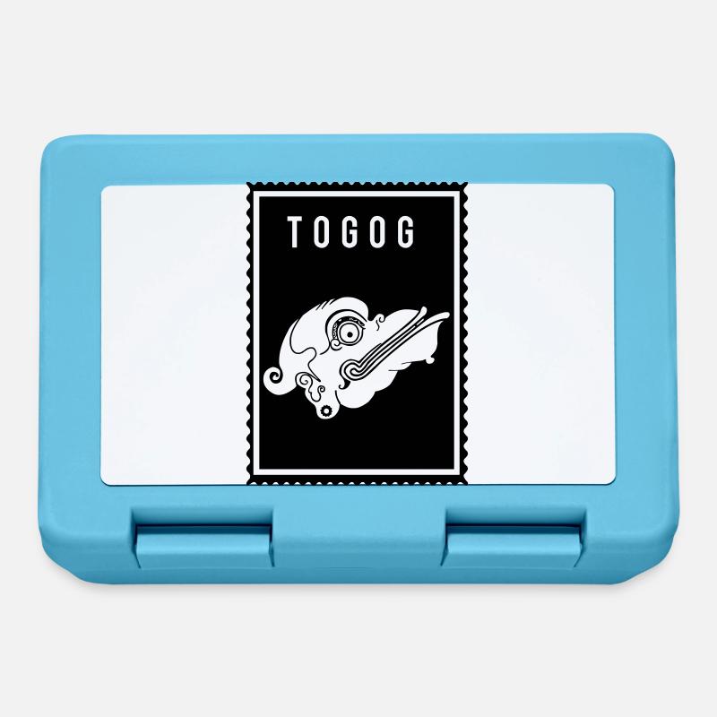 Togog - Wayang - Brotdose - Saphirblau