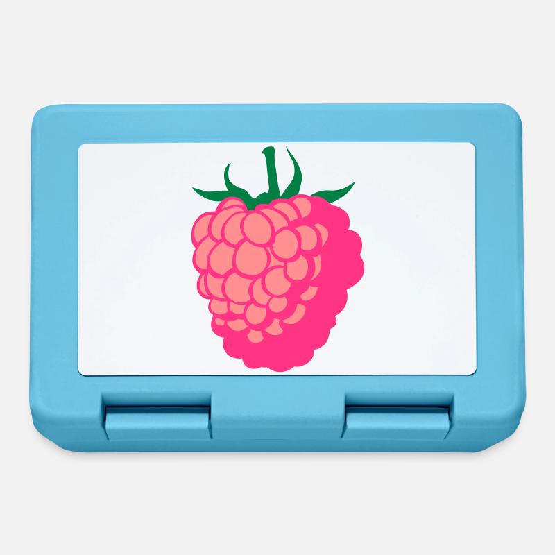 Raspberry fruit - Lunchbox - sapphire blue