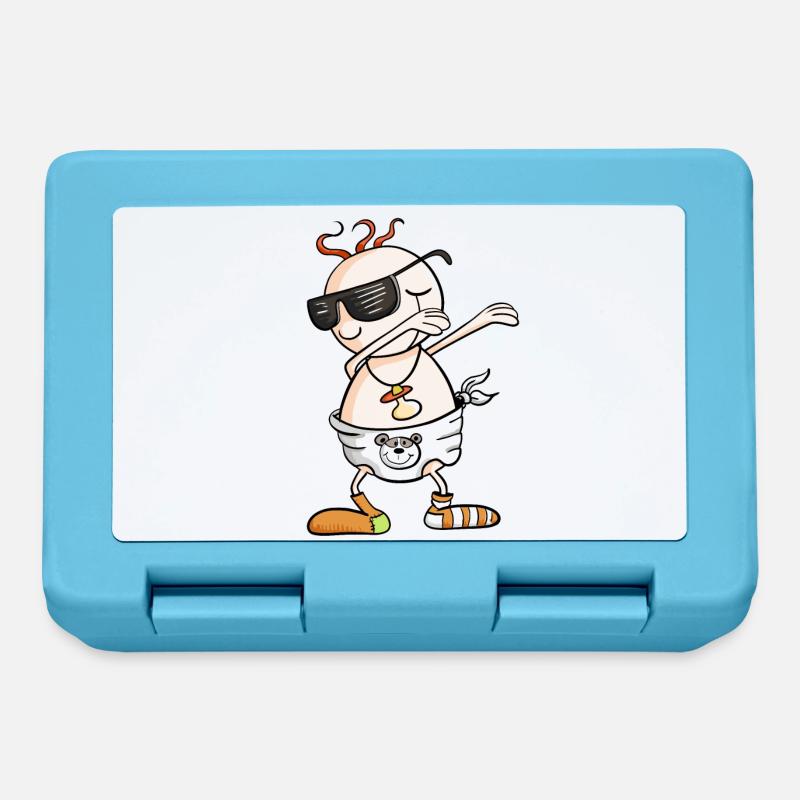 Dab Baby I Drôle Cadeau De Grossesse - Boîte à goûter - bleu saphir