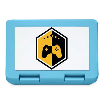 Gamer / Gaming - Boîte à goûter - bleu saphir - Devant