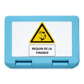 Hai der Finanzen - Brotdose - Saphirblau - Vorne