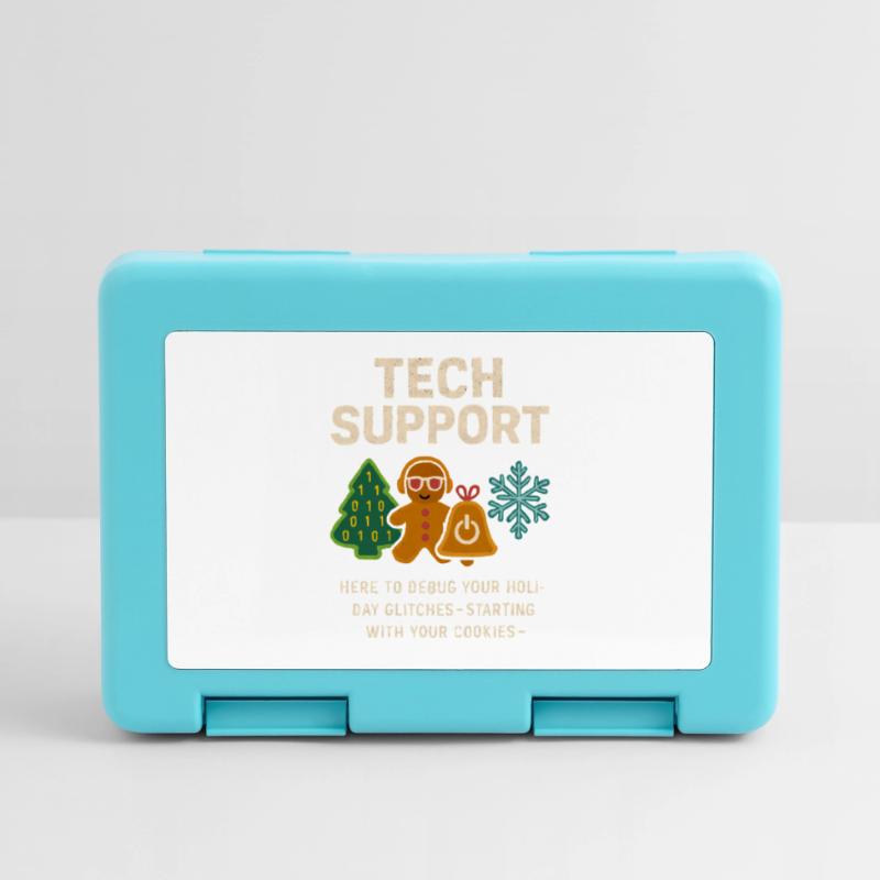 Admin Christmas Gift IT Support Debugging Lunchbox