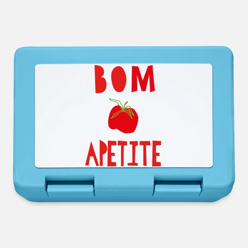 Bom Apetite - Boîte à goûter - bleu saphir