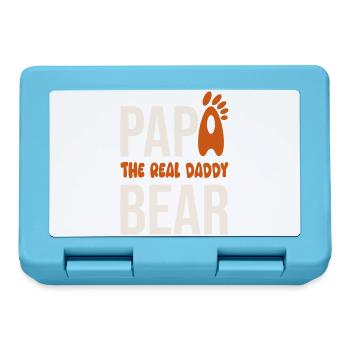 Papa Bear: El Real Daddy - Brotdose - Saphirblau - Vorne