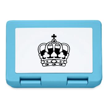 Crown / Krone / Couronne / Corona - Lunchbox - sapphire blue - Front