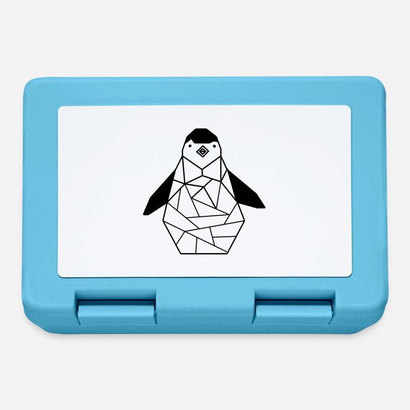Pinguin - Brotdose - Saphirblau