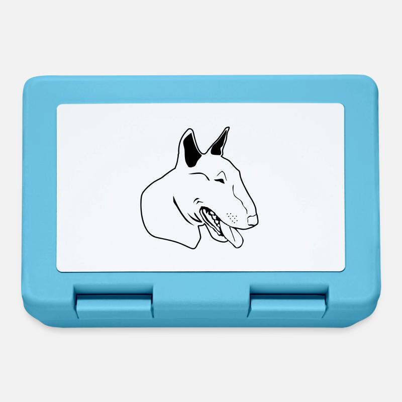 Bull terrier eu - Lunchbox - sapphire blue