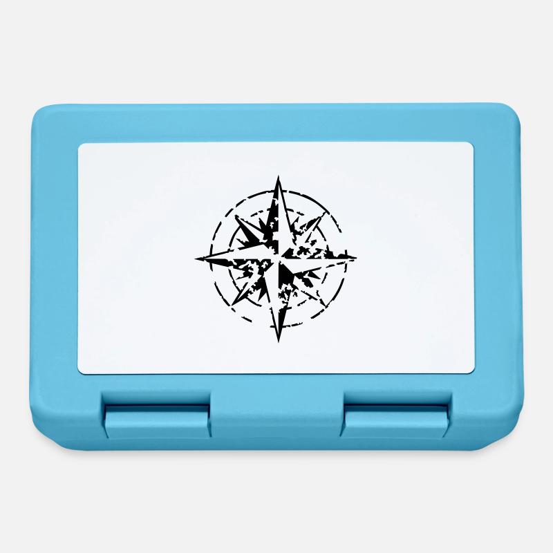 windrose_02_a_1c - Lunchbox - sapphire blue