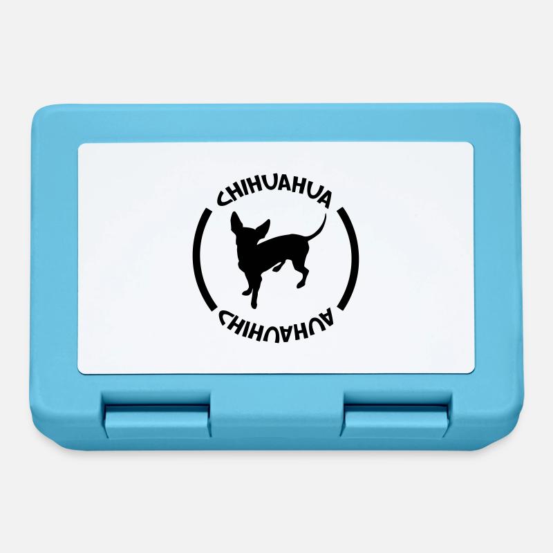Chihuahua - Lunchbox - sapphire blue