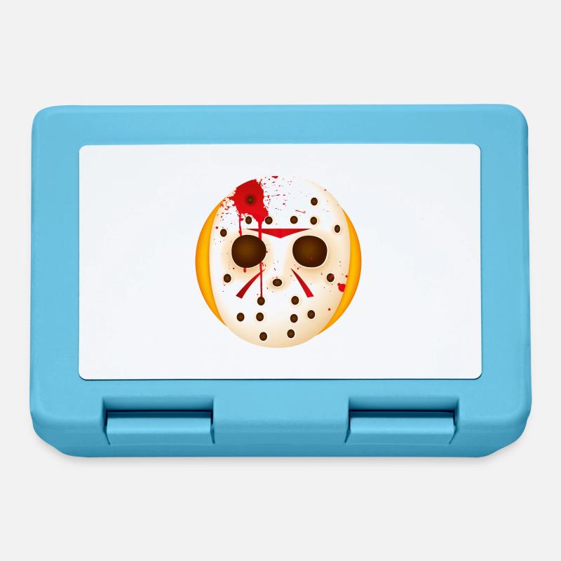 Smiley Chain Saw Mask - Boîte à goûter - bleu saphir