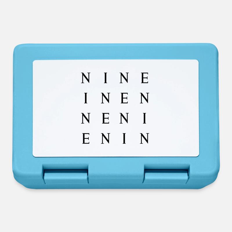 Nine - Lunchbox - sapphire blue