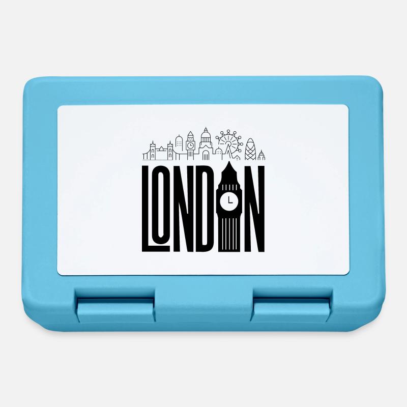 London Town - Boîte à goûter - bleu saphir