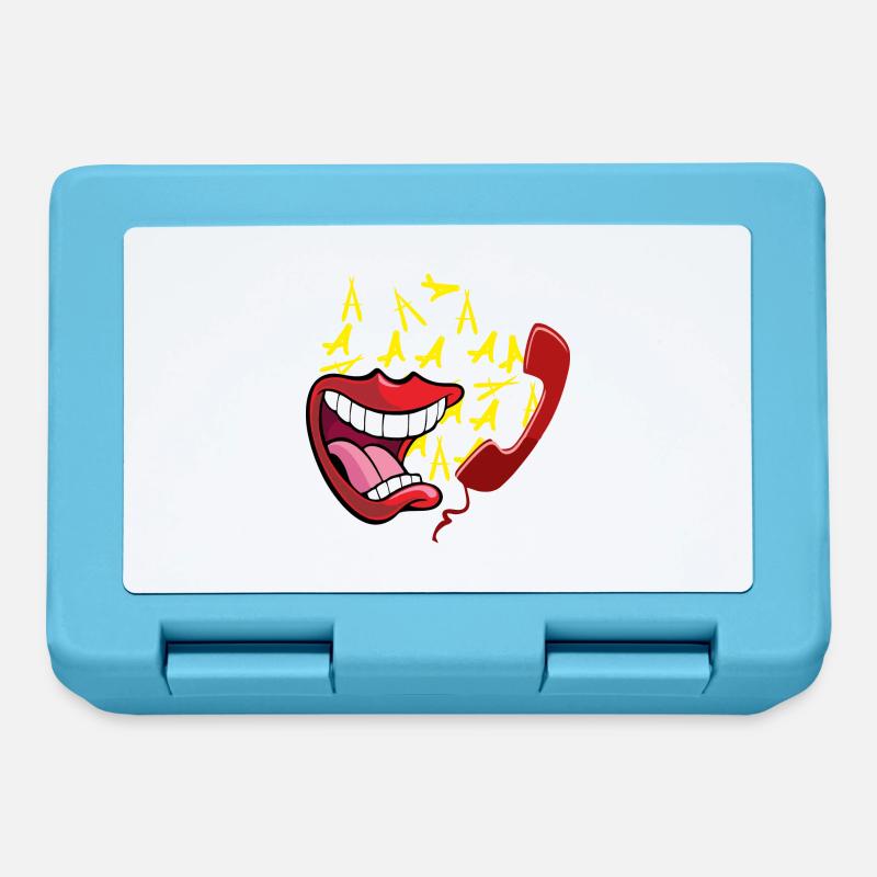 Annoying call - Lunchbox - sapphire blue