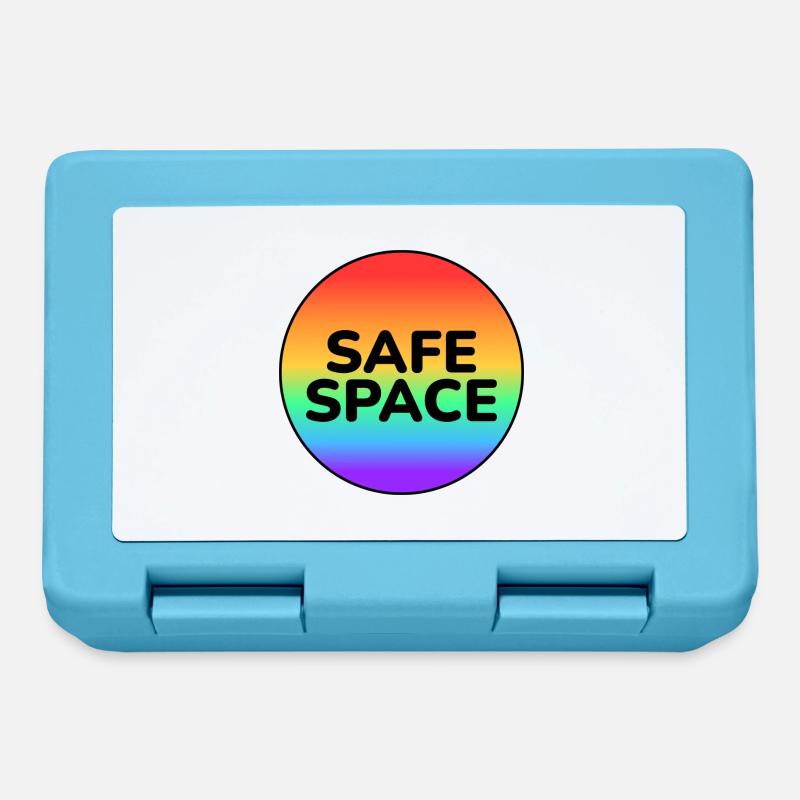 Espace sûr LGBT - Boîte à goûter - bleu saphir