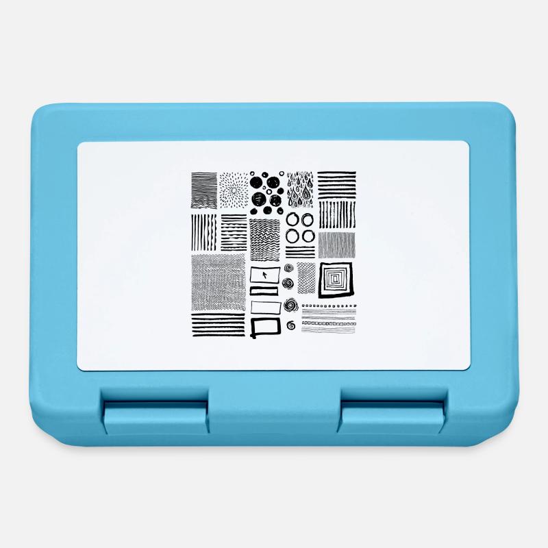 Graphic - Lunchbox - sapphire blue