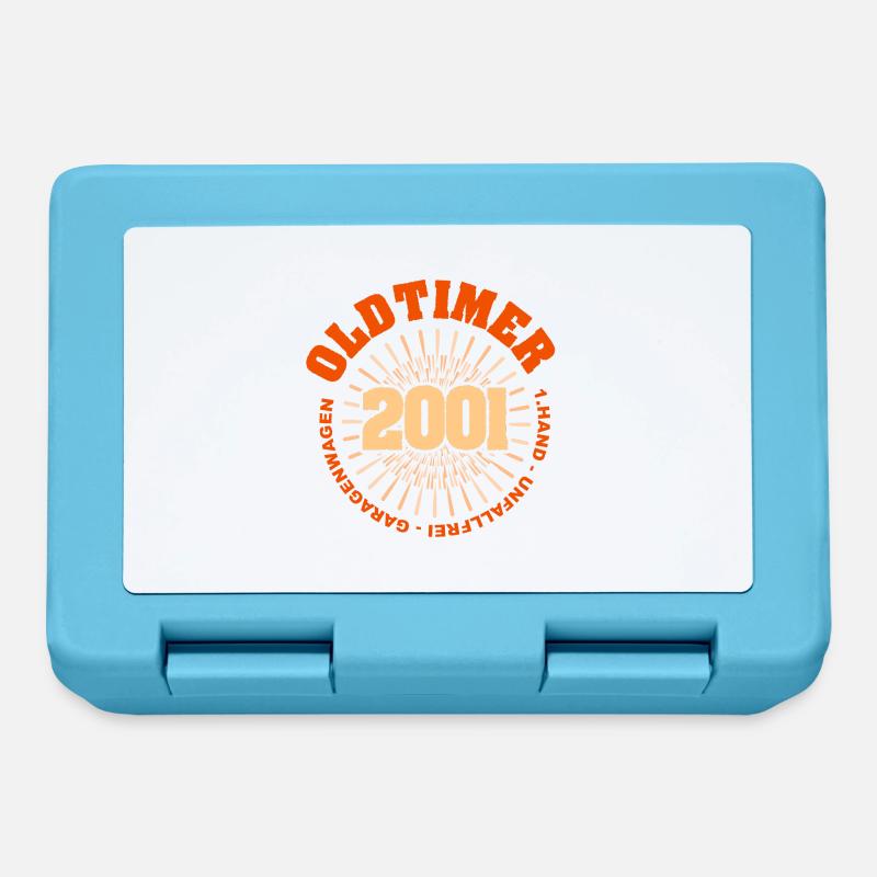 Geschenkidee 2001 - Brotdose - Saphirblau