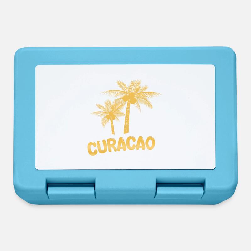Curacao Curacao - Brotdose - Saphirblau
