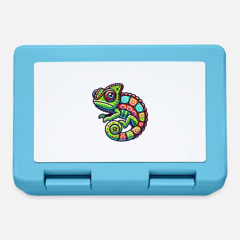chameleon - Lunchbox - sapphire blue